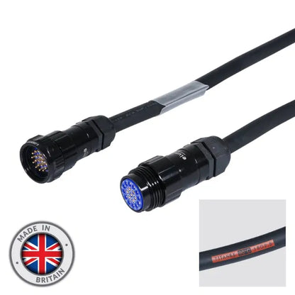40m Socapex 19-Pin Male - Female Titanex 2.5mm Cable