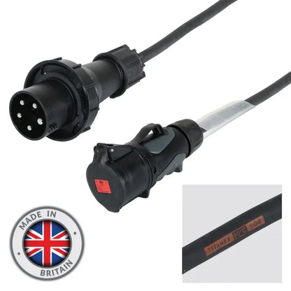 1.5m 63A 3PH to 32A 3PH Adaptor 6mm 5C Cable