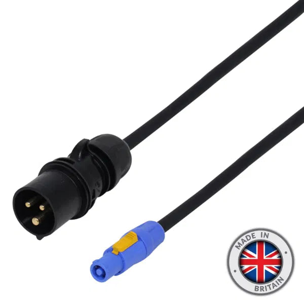 10m 2.5mm 16A Male powerCON Cable