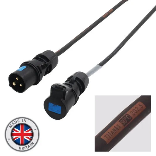 100m 2.5mm 16A Male ? 16A Female Cable