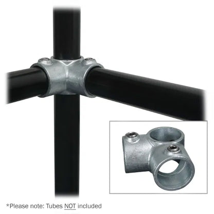 3 Side Outlet Tee Key Clamp
