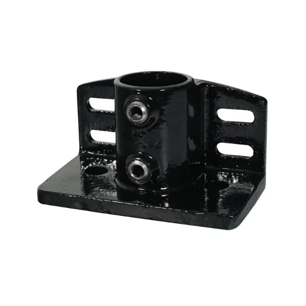 Railing Base Black Key Clamp