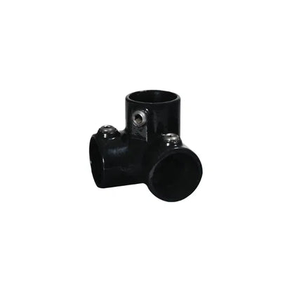3 Way 90 Degree Elbow Black Key Clamp