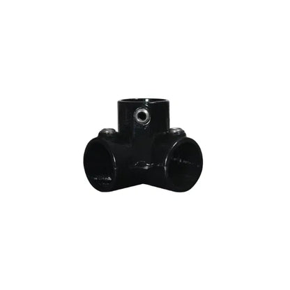 3 Way 90 Degree Elbow Black Key Clamp