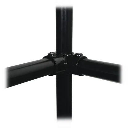 3 Side Outlet Tee Black Key Clamp