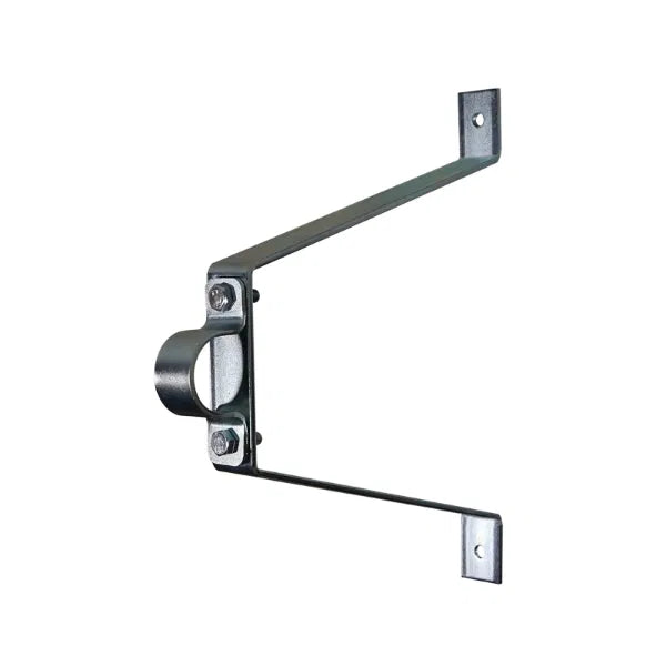 Pipe To Wall Bracket, 300mm Zinc