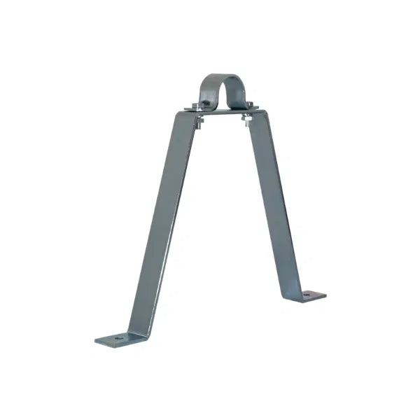 Pipe To Wall Bracket, 300mm Zinc