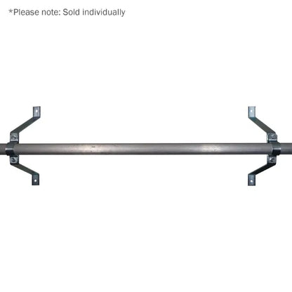 Pipe To Wall Bracket, 300mm Zinc