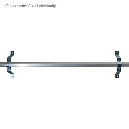 Pipe To Wall Bracket, 100mm Zinc