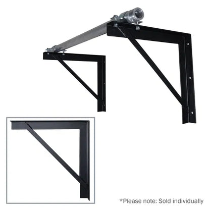 Angle Bracket, 450 x 450mm Black