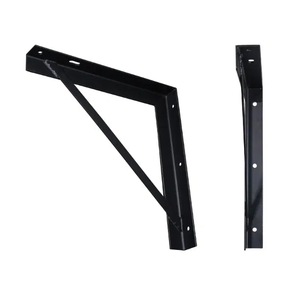 Angle Bracket, 450 x 450mm Black
