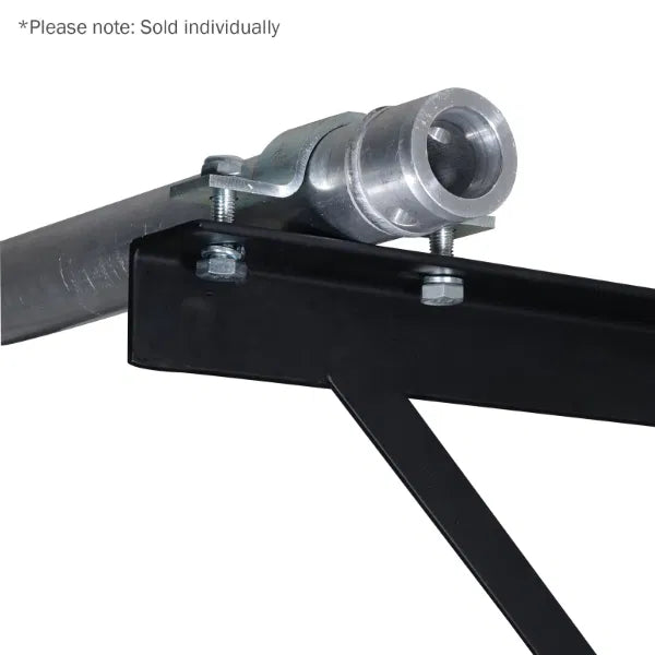 Angle Bracket, 450 x 450mm Black