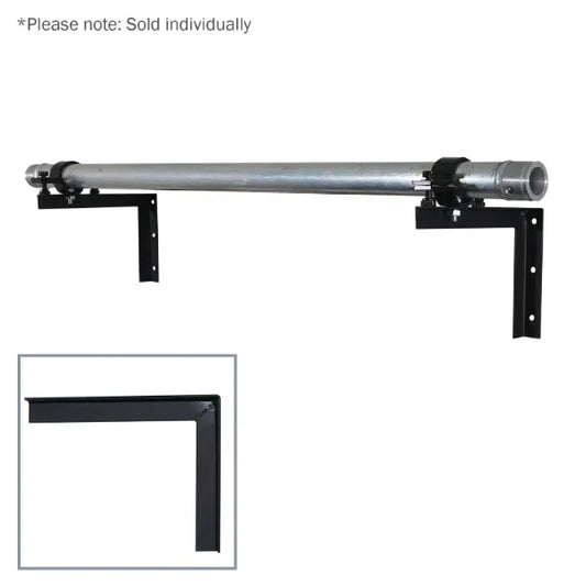 Angle Bracket, 195 x 240mm Black