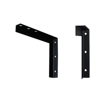 Angle Bracket, 195 x 240mm Black