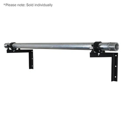 Angle Bracket, 195 x 240mm Black