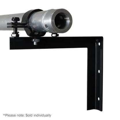 Angle Bracket, 195 x 240mm Black