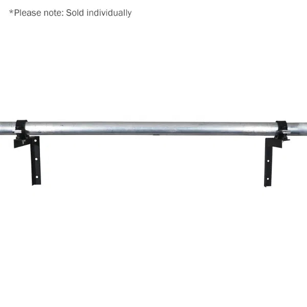 Angle Bracket, 195 x 240mm Black