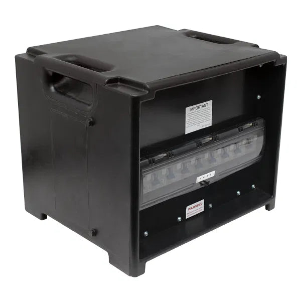 MERZ Distribution Box 63A 3PH RCBO (A80BLK)