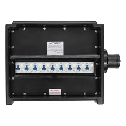 MERZ Distribution Box 63A 3PH RCBO (A80BLK)