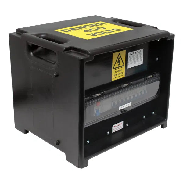 MERZ Distribution Box 63A 3PH to 32A/16A RCD/MCB (A81)