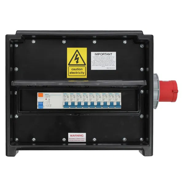 MERZ Distribution Box 63A 3PH to 32A/16A RCD/MCB (A81)