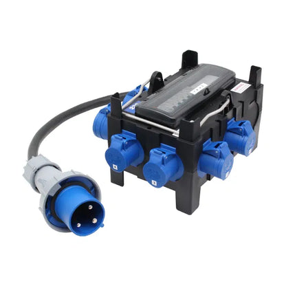 ISCHL Distribution Box 63A 230V In, 2 x 32A + 4 x 16A Out