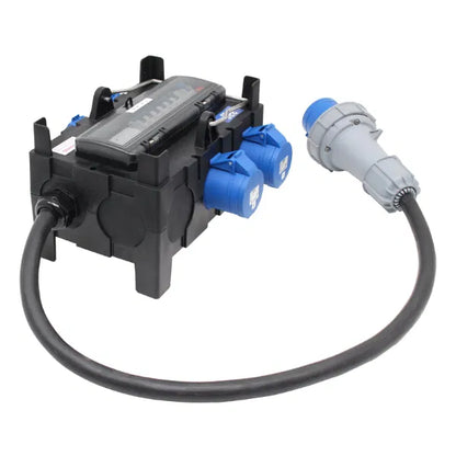 ISCHL Distribution Box 63A 230V In, 2 x 32A + 4 x 16A Out