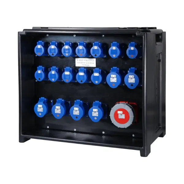 MERZ Distribution Box 125A 3PH to 63A/32A/16A RCBO