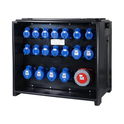 MERZ Distribution Box 125A 3PH to 63A/32A/16A RCBO