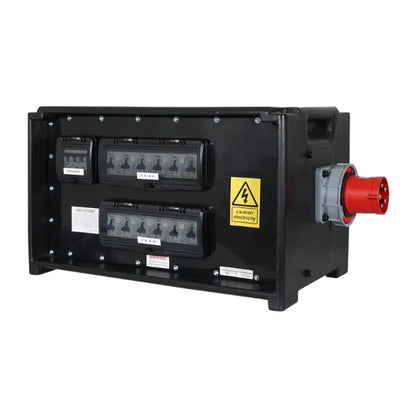 MERZ Distribution Box 63A 3PH In/Thru to 32A/16A RCBO