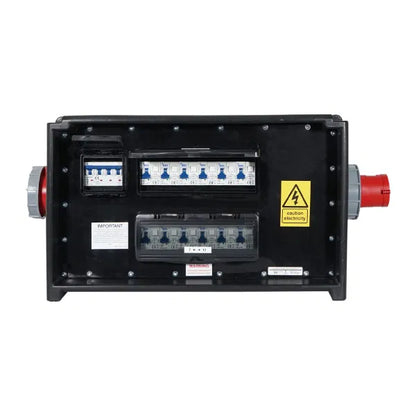 MERZ Distribution Box 63A 3PH In/Thru to 32A/16A RCBO