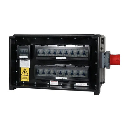MERZ Distribution Box 63A 3PH In/Thru to 16A RCBO