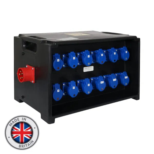 MERZ Distribution Box 32A 3PH to 16A RCBO