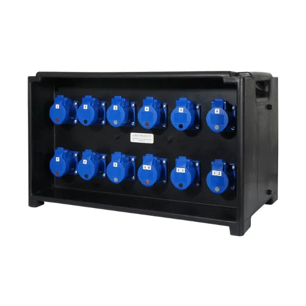 MERZ Distribution Box 32A 3PH to 16A RCBO