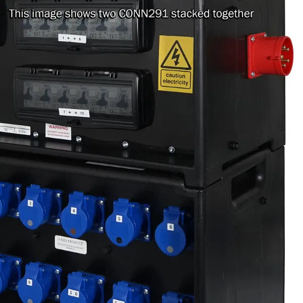 MERZ Distribution Box 32A 3PH to 16A RCBO