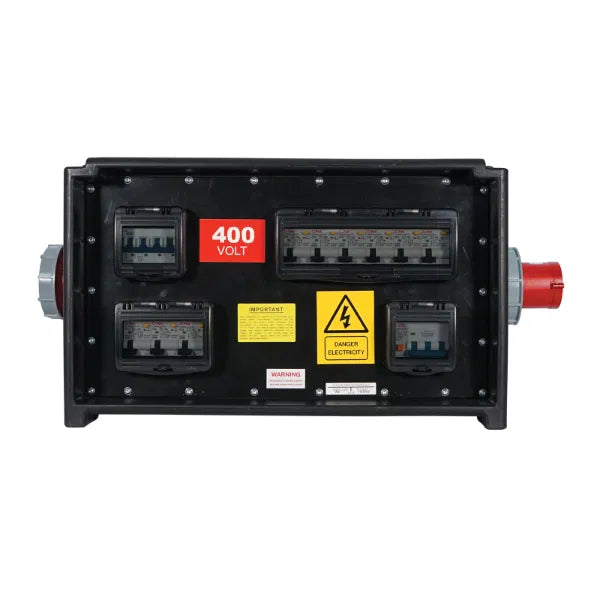 MERZ Distribution Box 63A 3PH In/Thru to 32A/16A