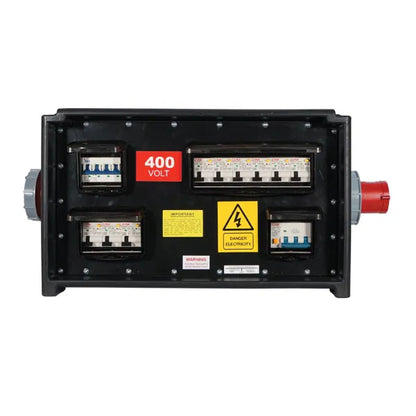 MERZ Distribution Box 63A 3PH In/Thru to 32A/16A