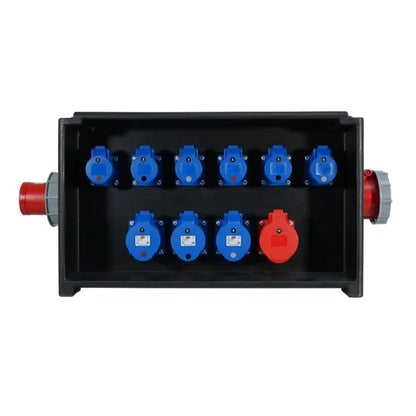 MERZ Distribution Box 63A 3PH In/Thru to 32A/16A