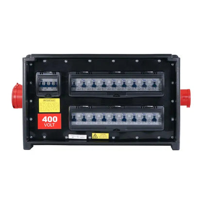 MERZ Distribution Box 32A 3PH In/Thru to 16A RCBO