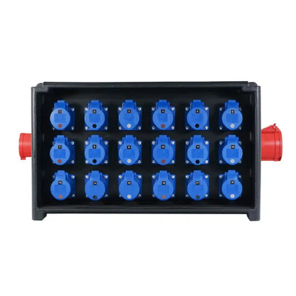 MERZ Distribution Box 32A 3PH In/Thru to 16A RCBO