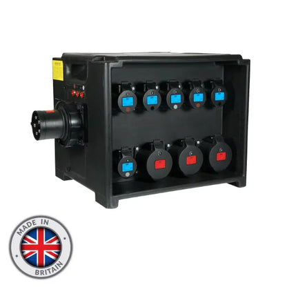 MERZ Distribution Box 63A 3PH to 32A/16A RCBO (Midnight Black)