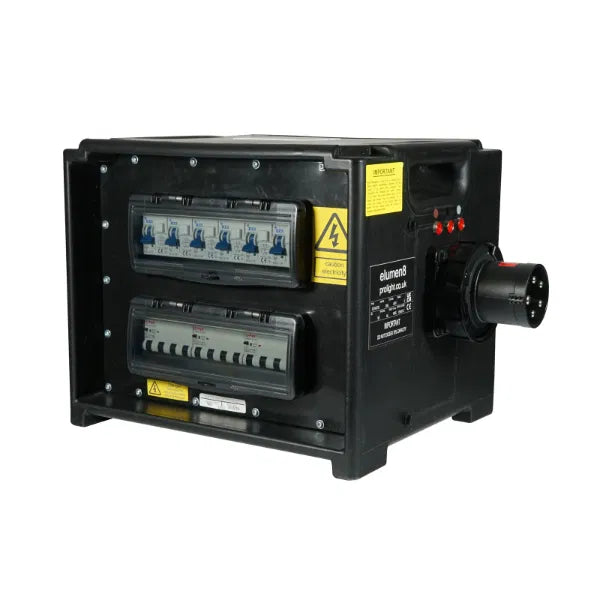 MERZ Distribution Box 63A 3PH to 32A/16A RCBO (Midnight Black)