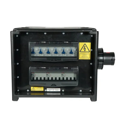 MERZ Distribution Box 63A 3PH to 32A/16A RCBO (Midnight Black)