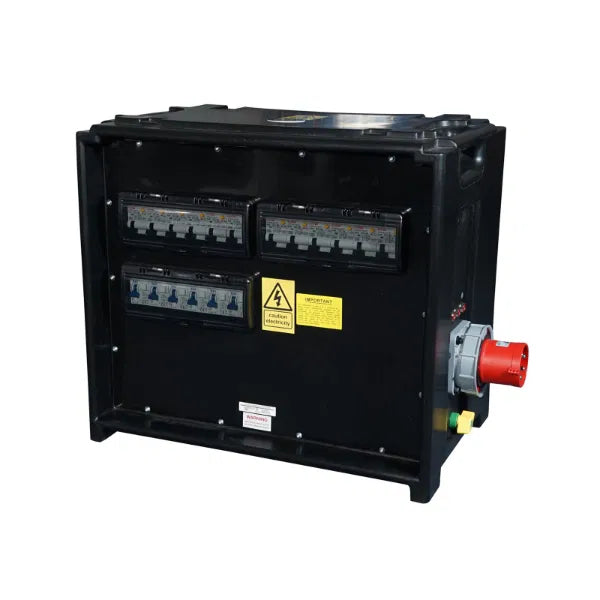 MERZ Distribution Box 63A 3PH In/Thru to 32A/16A RCBO