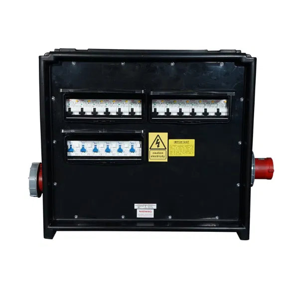 MERZ Distribution Box 63A 3PH In/Thru to 32A/16A RCBO