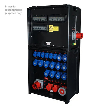 MERZ Distribution Box 63A 3PH In/Thru to 32A/16A RCBO