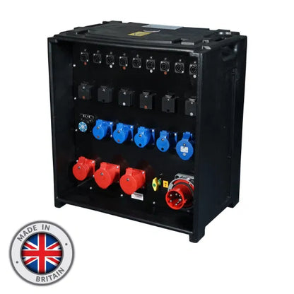 MERZ Distribution Box 63A 3PH to 32A/16A/13A/TRUE1/Socapex (Variable ELR)