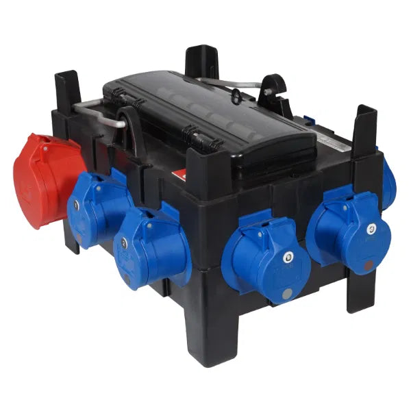 ISCHL Distribution Box 32A 3PH, 6 x 16A 1PH RCBO