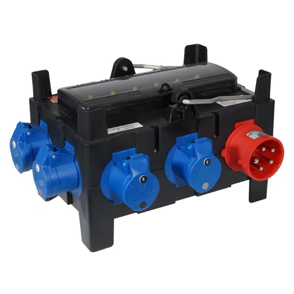 ISCHL Distribution Box 32A 3PH, 6 x 16A 1PH RCBO