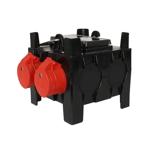 ISCHL Distribution Box 32A 3PH, 2 x 16A 3PH RCBO